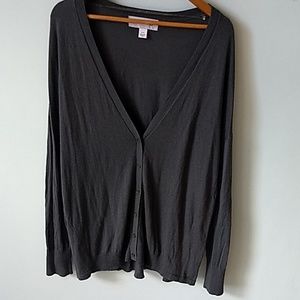 MOVING - MAKE OFFER! Gray V-neck Cardigan